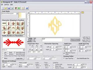 Monogram Placement Chart