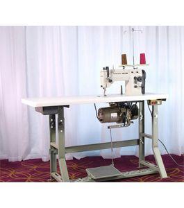 Singer 20U83 Zig-Zag Industrial Sewing Machine With Table And Servo Motor