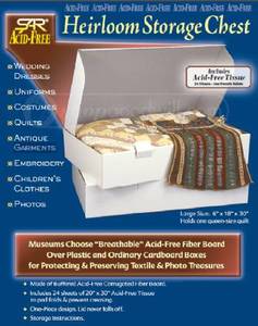 Acid Free Tissue Paper 100 Sheets for Heirloom Storage Non-Buffered