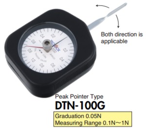 DTN-100G from Japan TECLOCK dial tension gauge position needle type