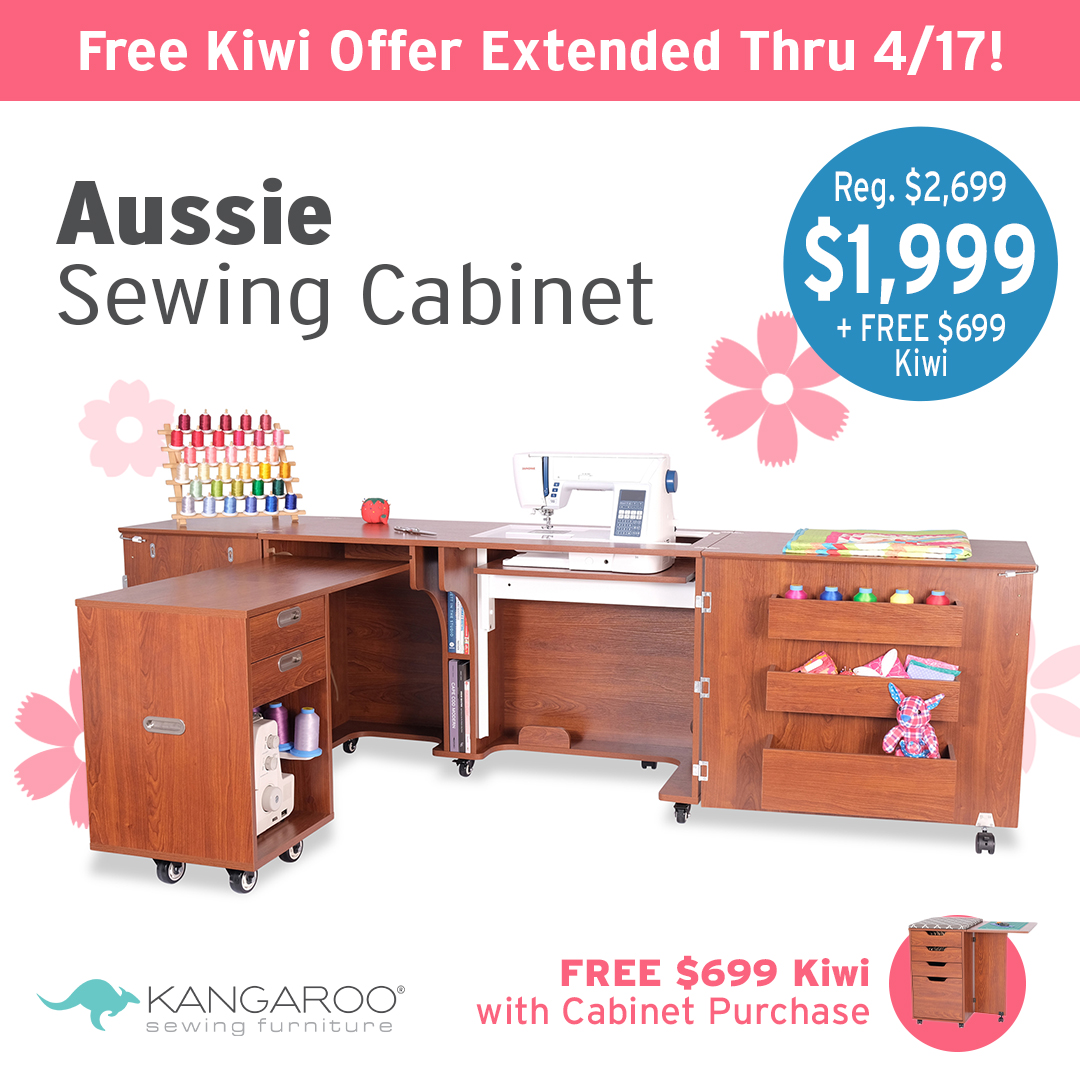 Sewing Cabinets With Pneumatic Air Lift