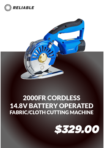 2000FR cordless fabric cloth cutting machine