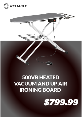 500VB heated vacuum and up air ironing board