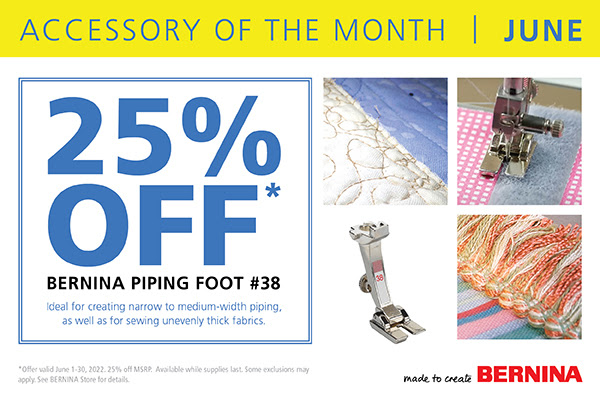 Bernina June 2022 Accessory of the Month