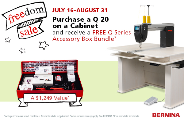 Bernina Freedom Sale
