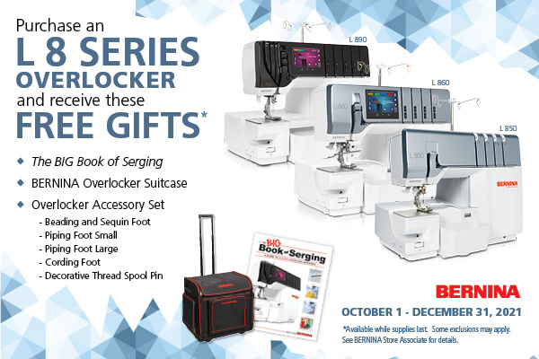 L8 Series Overlocker Free Gifts