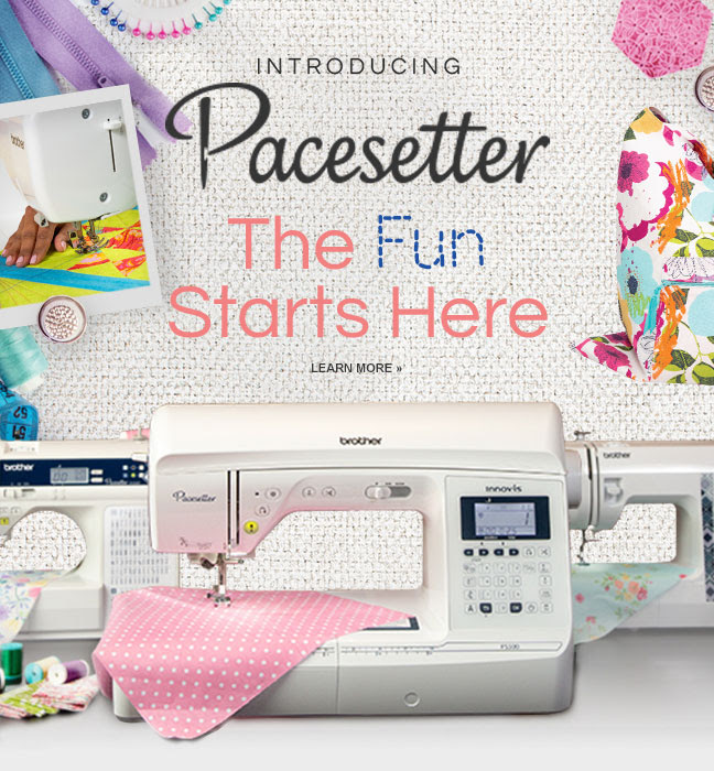Brother Pacesetter PS5234 Serger with side table