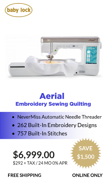 Aerial Sewing Quilting Embroidery $7599.00