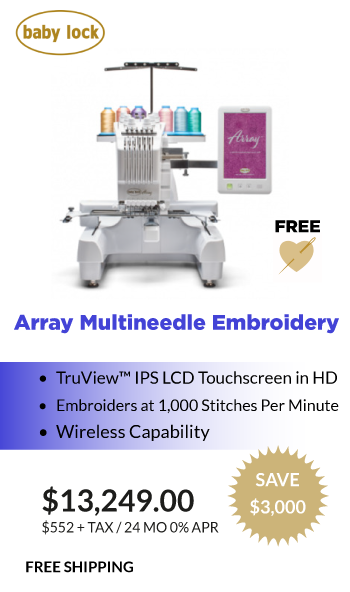 Array Multineedle $13249.00