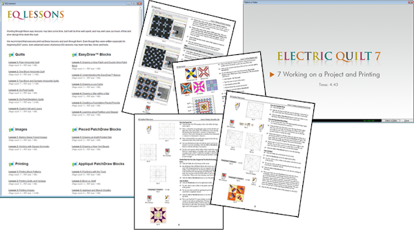 Learn EQ8 by going through the 22 available software lessons