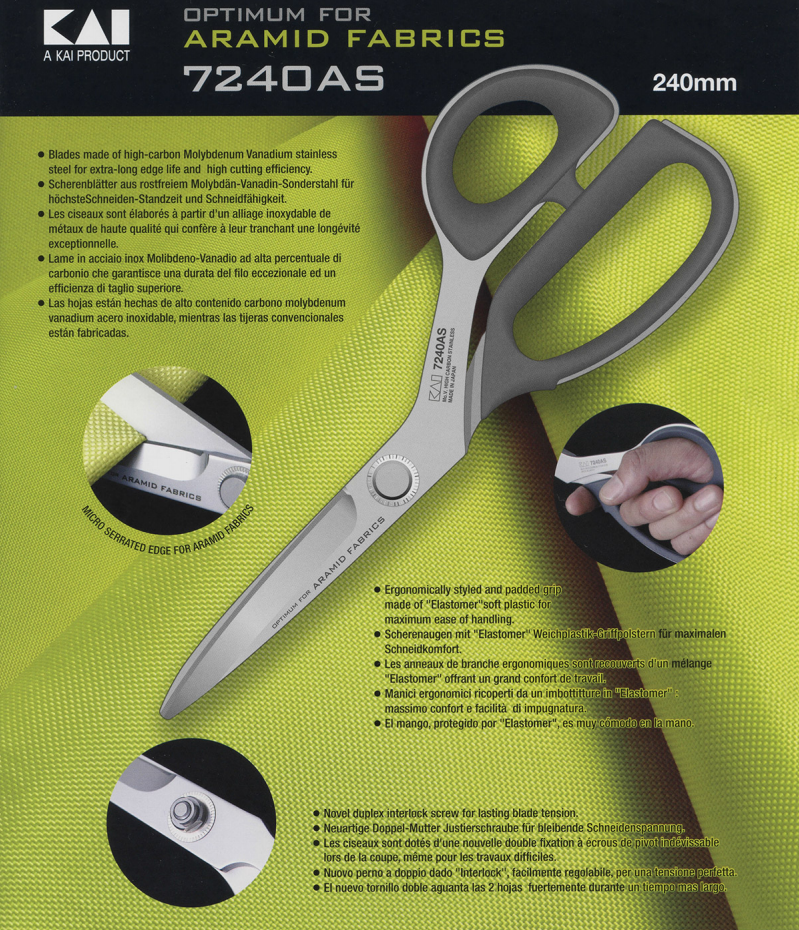 KAI N5275: 11 INCH FABRIC & KITCHEN SHEARS