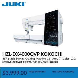 HZL-DX4000QVP. 367 Stitch Sewing Quilting Machine 12