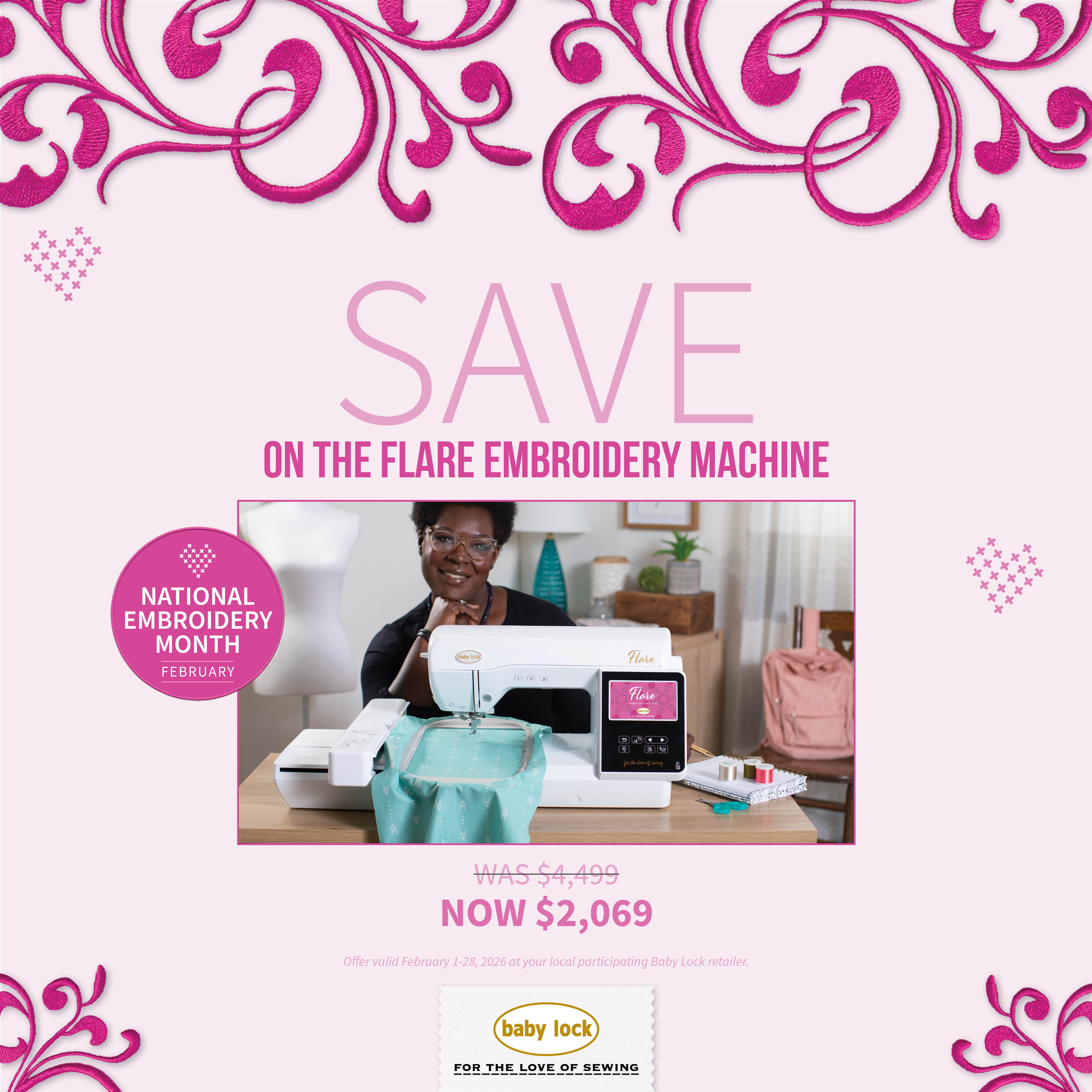 Flare Embroidery $2299.00