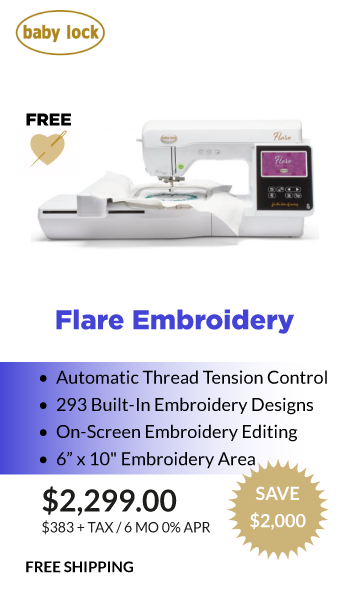 Flare Embroidery $2299.00