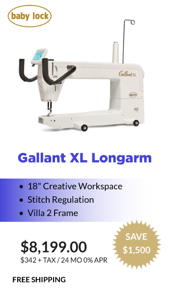 Galant XL Longarm $8075.00