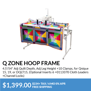 q zone hoop frame. 4.5'/54