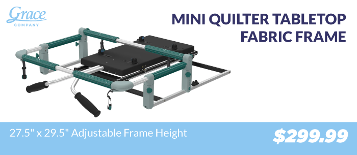 mini tabletop quilter