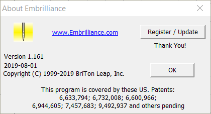 Embrilliance Essentials - Software Download Embroidery Software from BriTon  Leap for download