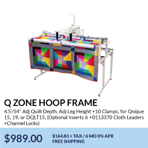 q zone hoop frame. 4.5'/54