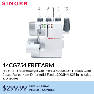 singer 14cg754 freearm. Pro Finish Freearm Serger Commercial Grade 234 Threads Color Coded, Rolled Hem, Differential Feed, 1300SPM, $25 in included accessories. $299.99. free shipping in store & online