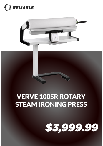 Verve 100SR Rotary steam ironing press